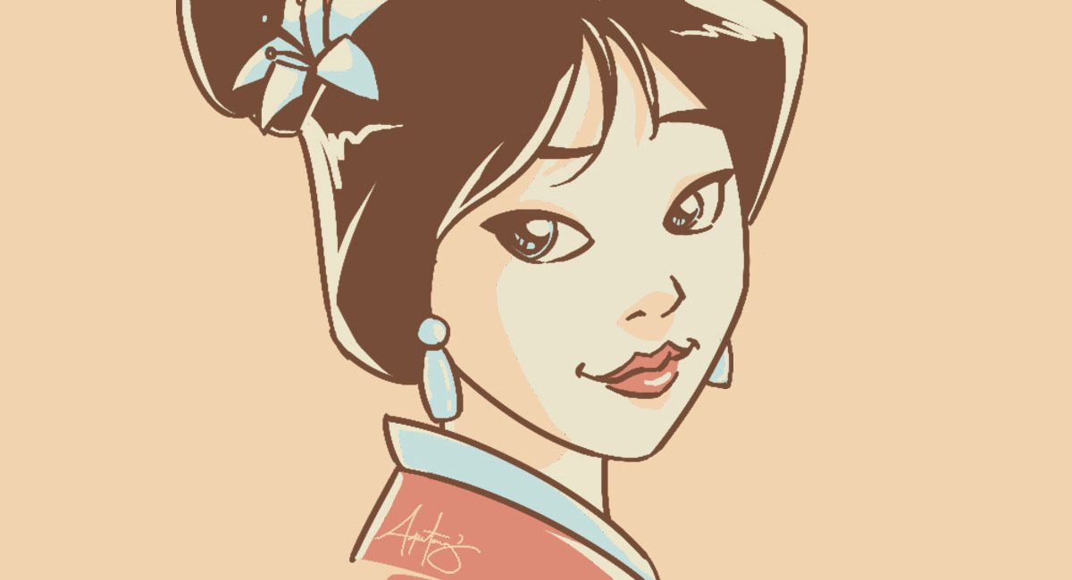 Mulan looking all sassy