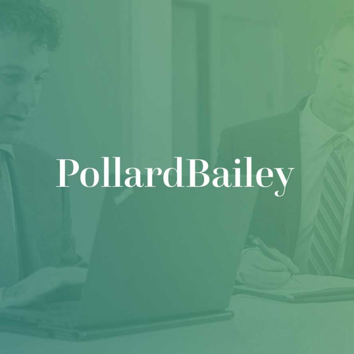 pollard bailey logo with backdrop